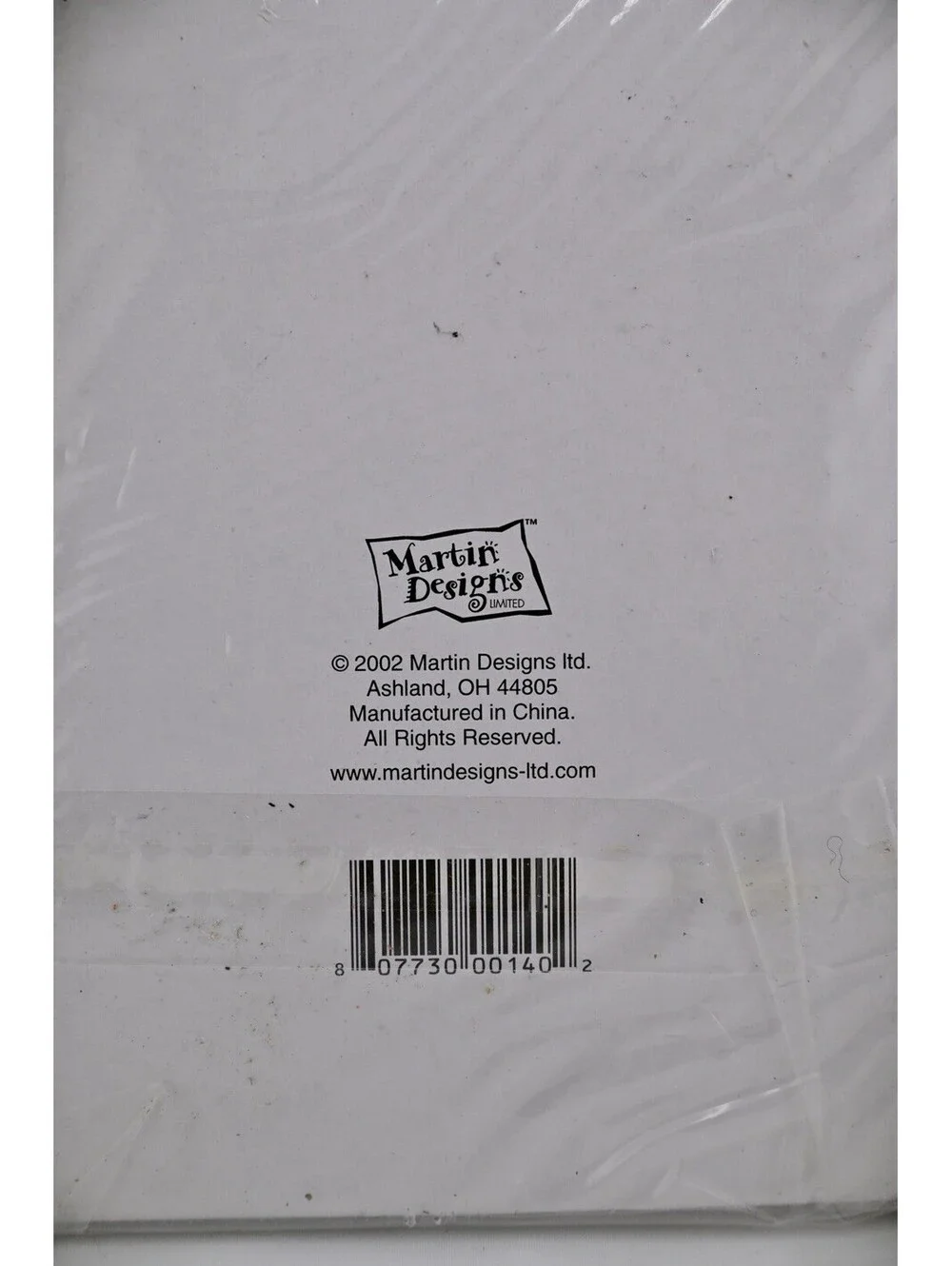3 Pc 2002 Martin Designs Die Cut Lined Notepads-NEW